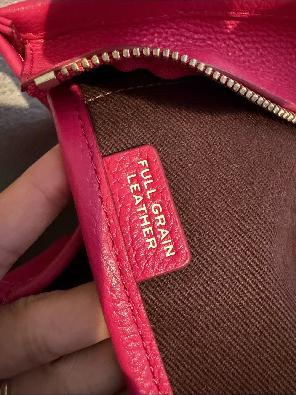 Marc Jacobs Leather The Tote Bag -Small- Rasberry Pink - Picture 7 of 14